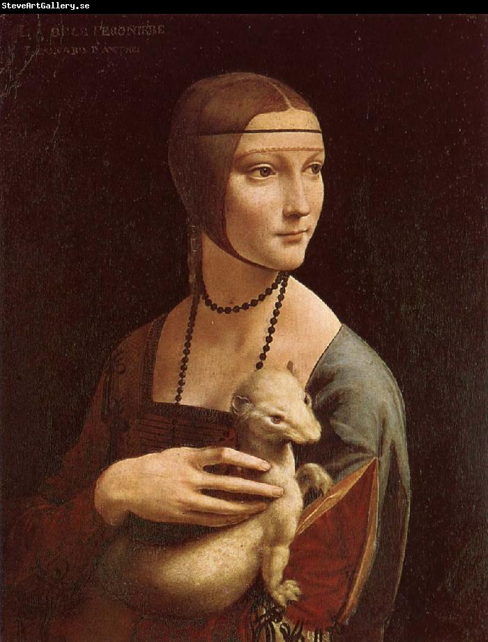 LEONARDO da Vinci Lady with Ermine